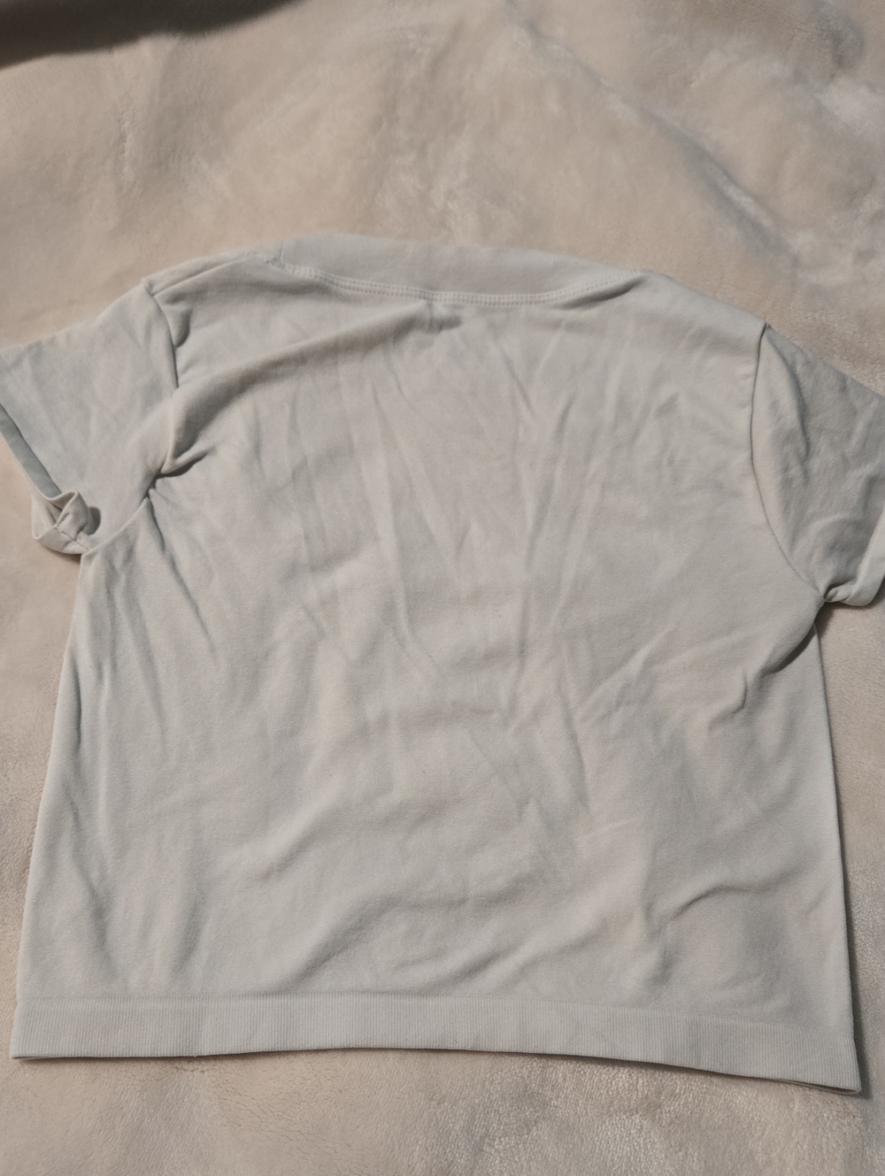 Free People Men's Short-Sleeve Crewneck Tee — Off-White